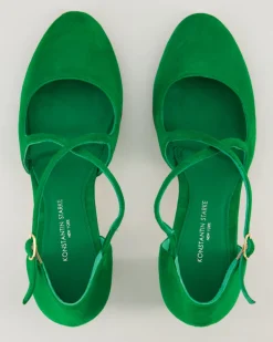 EN801 Pumps in Grün