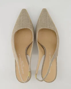 EN811 Slingpumps in Gold