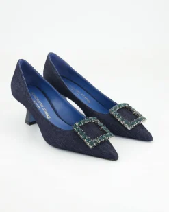 Evilly Pumps in Blau