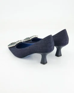 Evilly Pumps in Blau