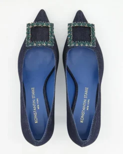 Evilly Pumps in Blau