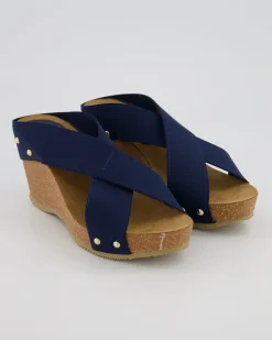 549F Pantoletten in Blau