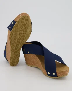 549F Pantoletten in Blau