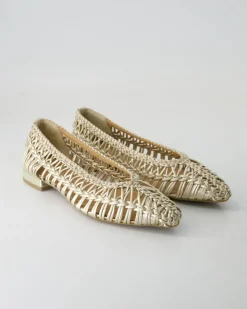 Fayston Ballerinas in Gold