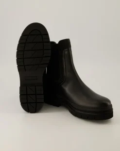 Feminine Felt Chelsea Bootie Chelsea Boots in Schwarz