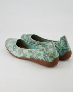 FENJA 01 Ballerinas in Grün