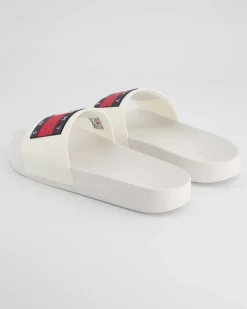 Flag Pool Slide Pantoletten in Weiß