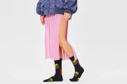 Flaming Burger Sock Socken in Mehrfarbig