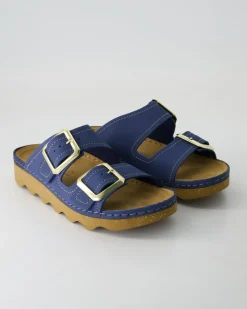 Foggia-D Pantoletten in Blau