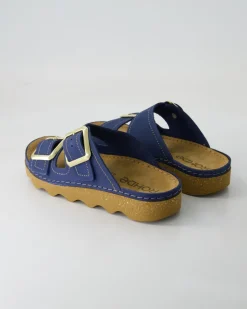 Foggia-D Pantoletten in Blau