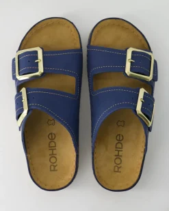 Foggia-D Pantoletten in Blau