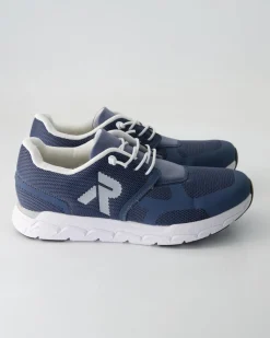 Foilmatt Sneaker in Blau