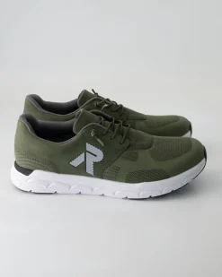 Foilmatt Sneaker in Grün