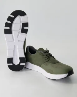 Foilmatt Sneaker in Grün