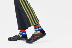 Fox Stripe Sock Socken in Mehrfarbig