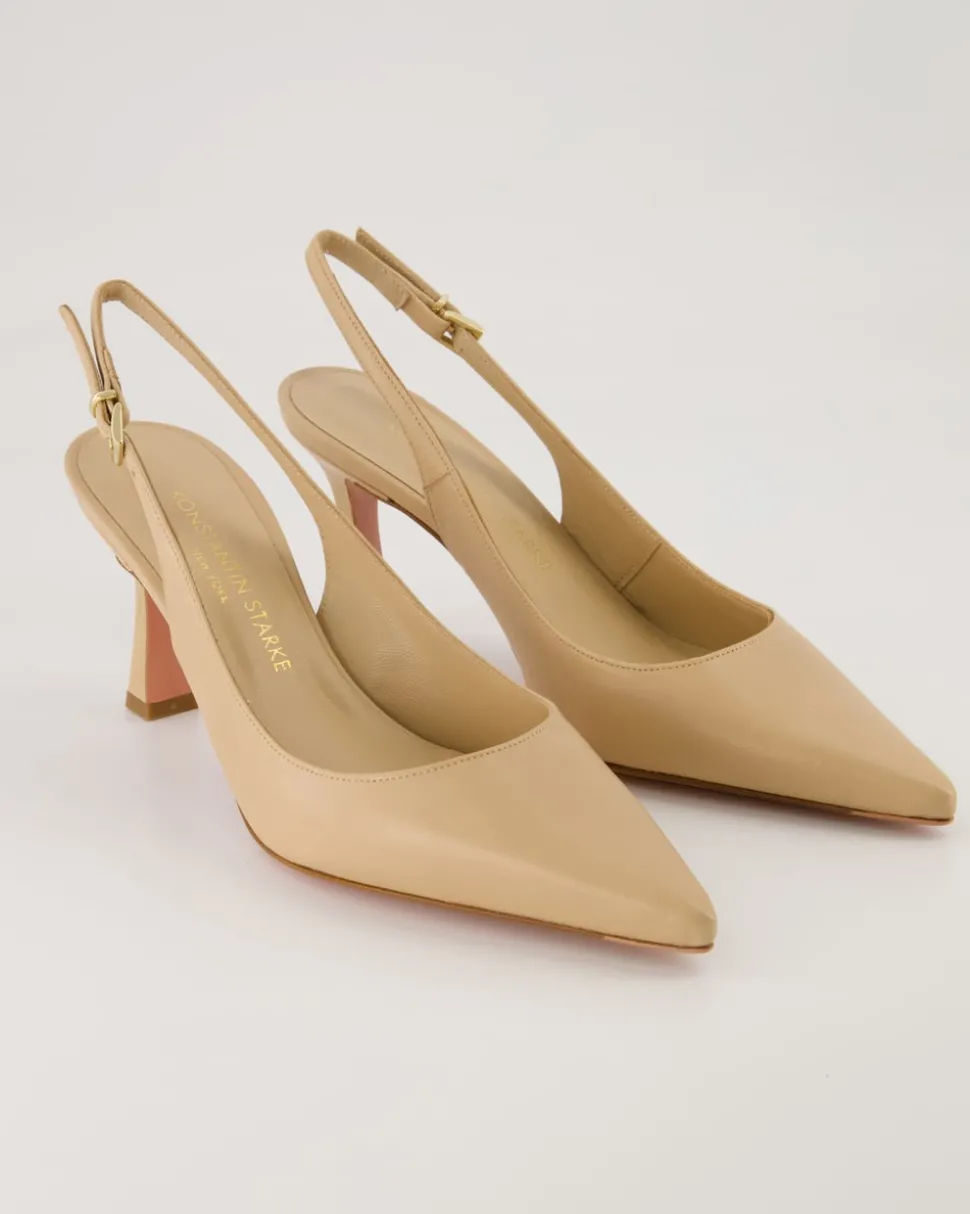 Frans Slingpumps in Beige