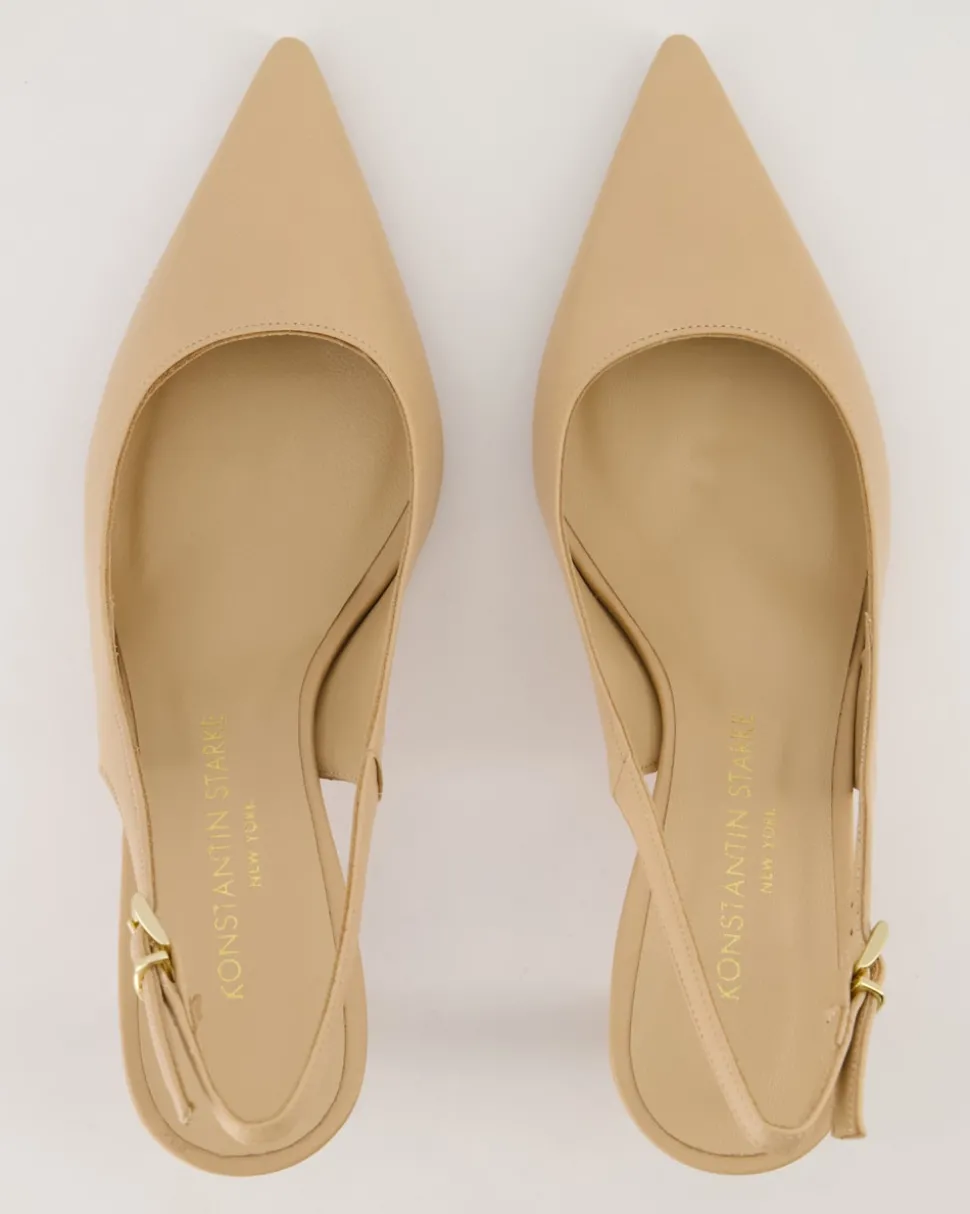 Frans Slingpumps in Beige