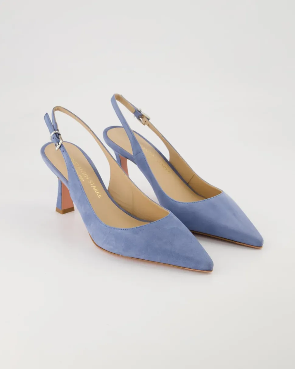 Frans Slingpumps in Blau
