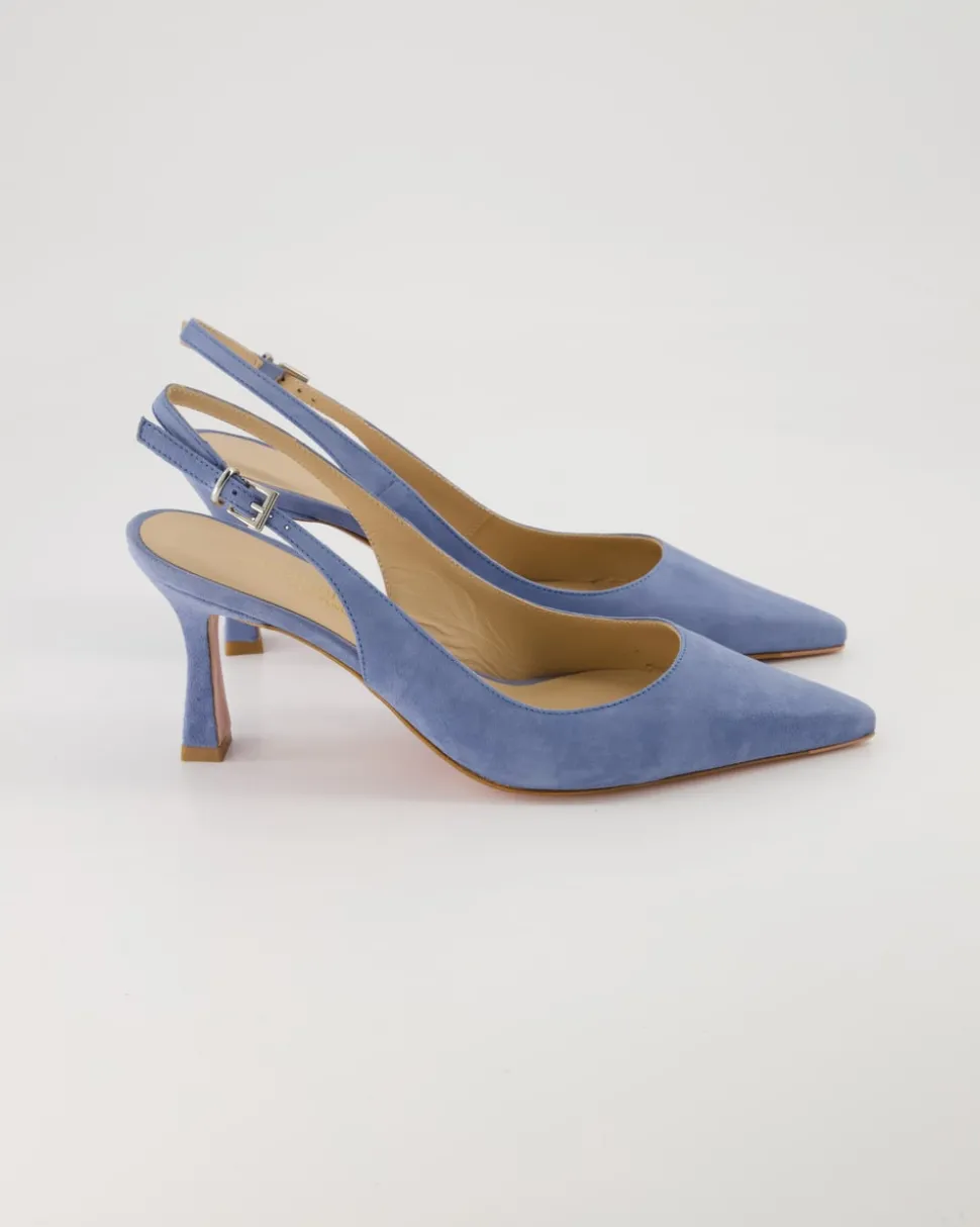 Frans Slingpumps in Blau