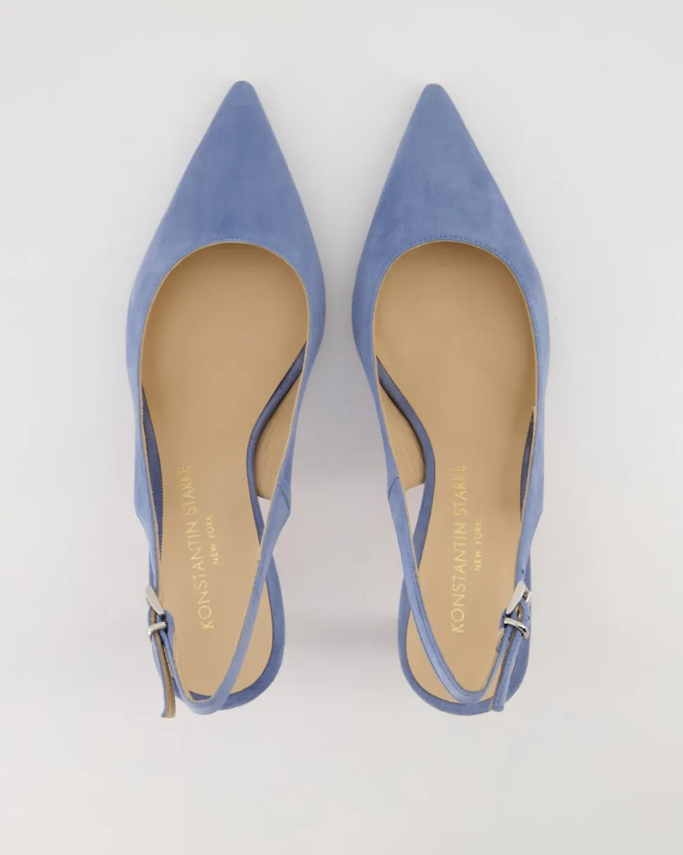 Frans Slingpumps in Blau
