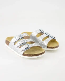 FUSSBETT Pantoletten in Silber