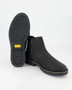 53FWA02-350-100 Chelsea Boots in Schwarz