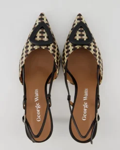 G8518 Slingpumps in Mehrfarbig