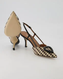 G8518 Slingpumps in Mehrfarbig