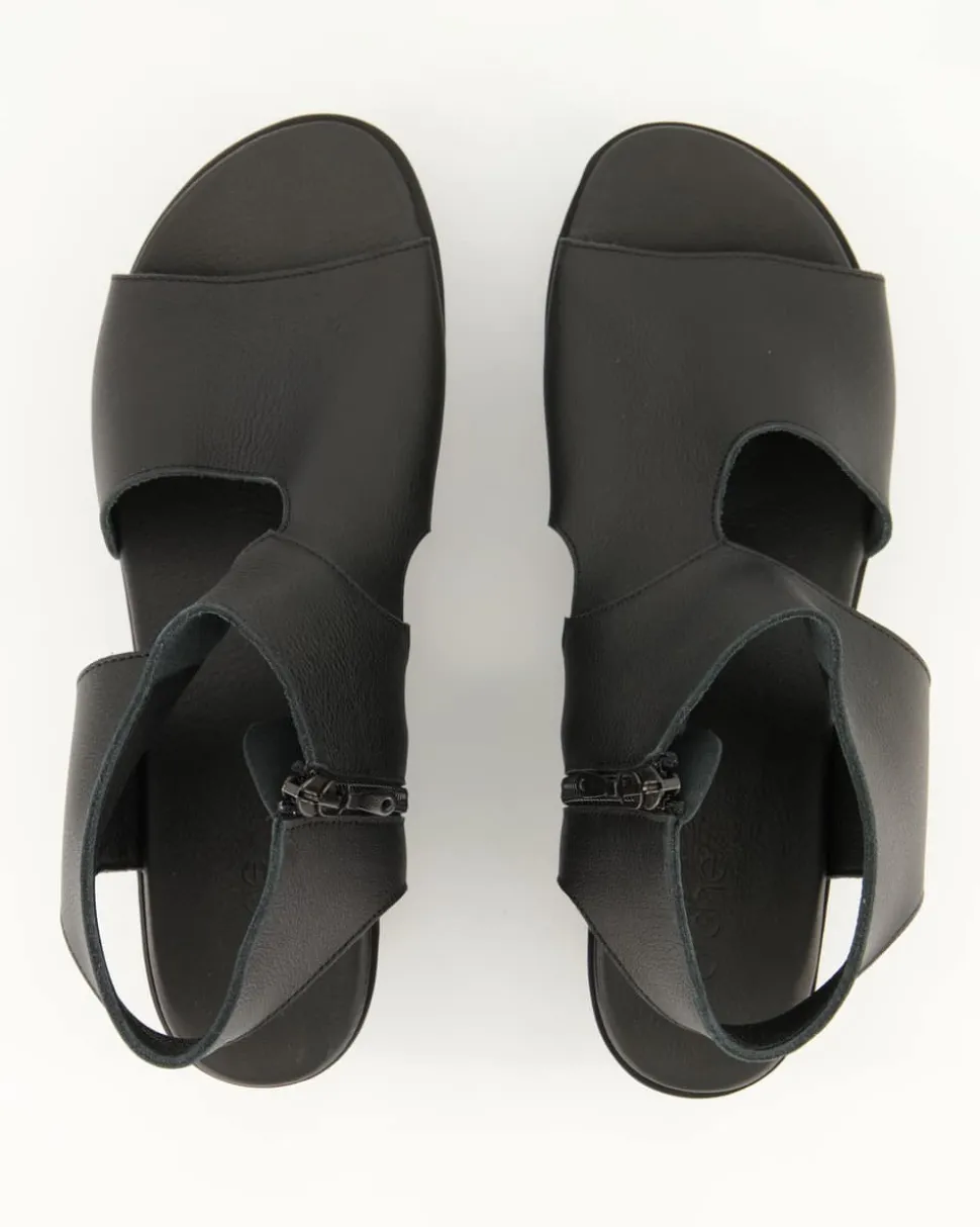 Galway Sandalen in Schwarz