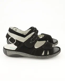 Garda Sandalen in Schwarz