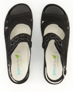 Garda Sandalen in Schwarz