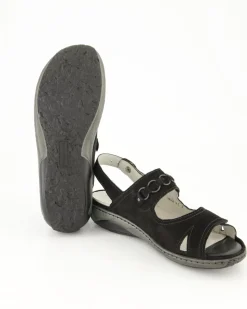 Garda Sandalen in Schwarz
