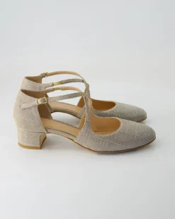 GE040 Slingpumps in Gold