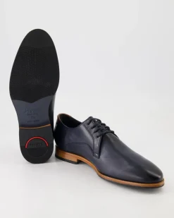 Geriondo-704 Business Schuhe in Blau