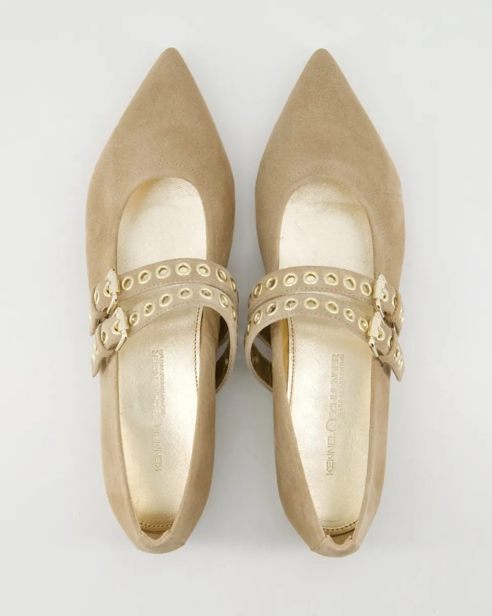 Greta Ballerinas in Beige
