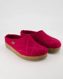 Grizzly Mikado Hausschuhe in Bordeaux