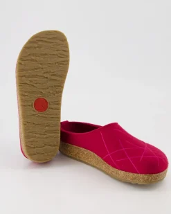 Grizzly Mikado Hausschuhe in Bordeaux