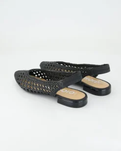 Guatavita Slingpumps in Schwarz