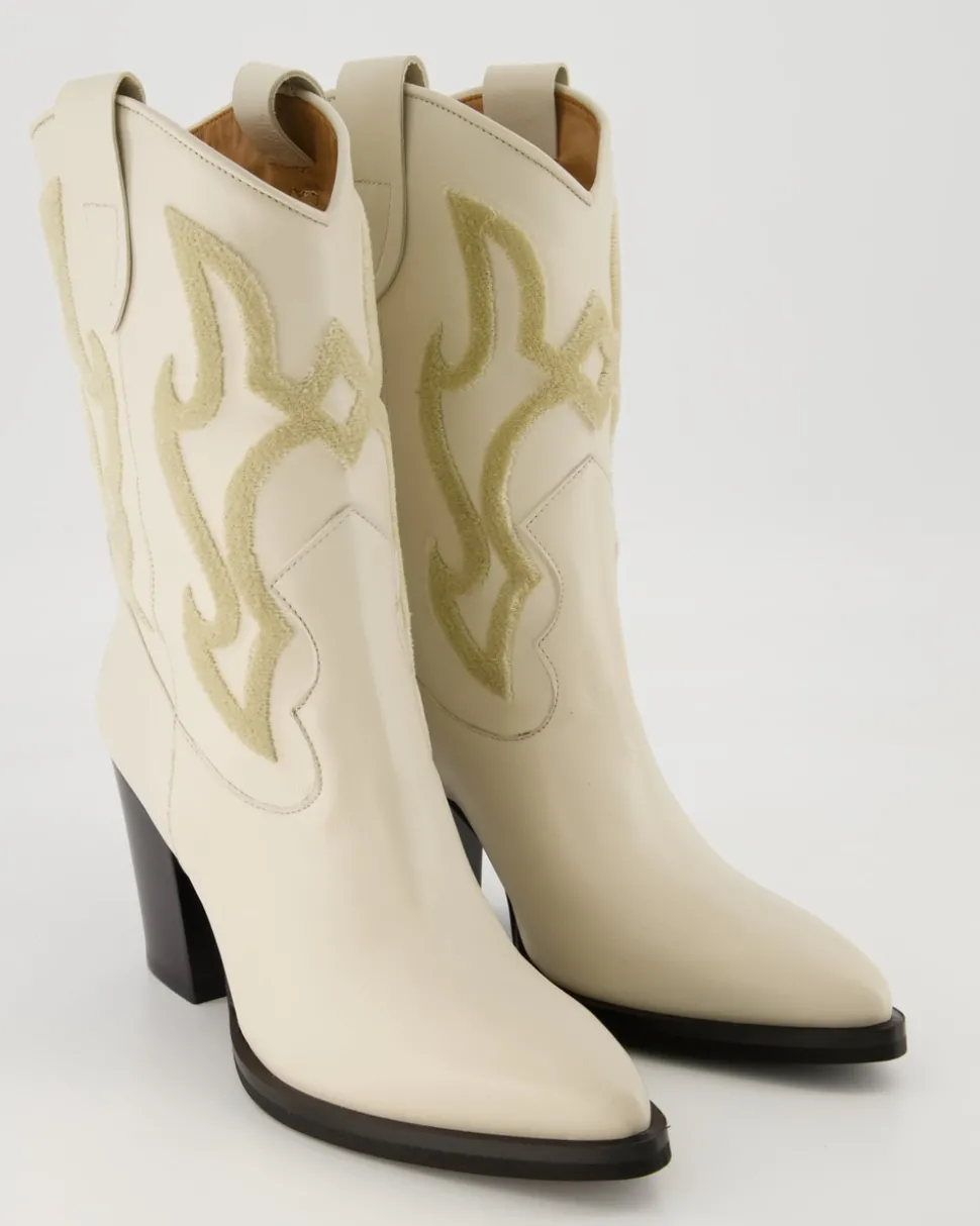 H474 Cowboyboots in Weiß