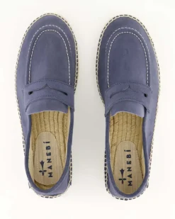 Hamptons Espadrilles in Blau