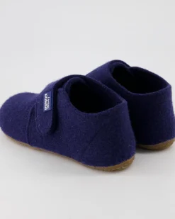Hausschuh Hausschuhe in Blau