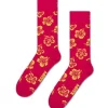 Hibiscus Sock Socken in Mehrfarbig