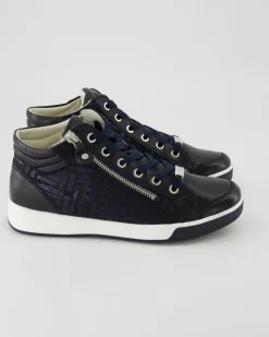 High Soft Stiefeletten in Blau