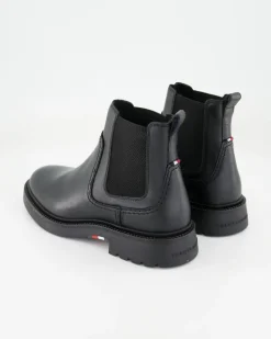 Hilfiger Comfort LWT LTH Chelsea Boots in Schwarz