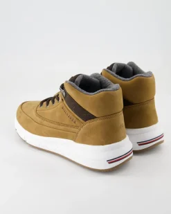 Hilfiger Warm Nubuck Hybrid Schnürstiefel in Braun