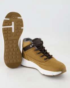 Hilfiger Warm Nubuck Hybrid Schnürstiefel in Braun