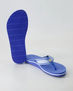 HILFIGER WEBBING BEACH SANDAL Zehentrenner in Blau