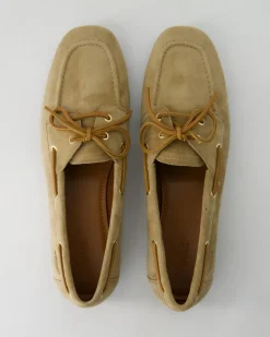 Hillary Schnürschuhe in Beige