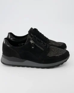 Hiroko-Soft Schnürschuhe in Schwarz