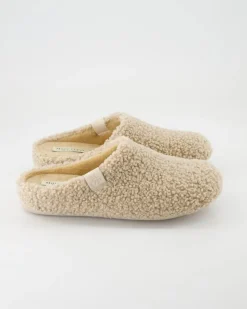 Home-Slipper Hausschuhe in Beige